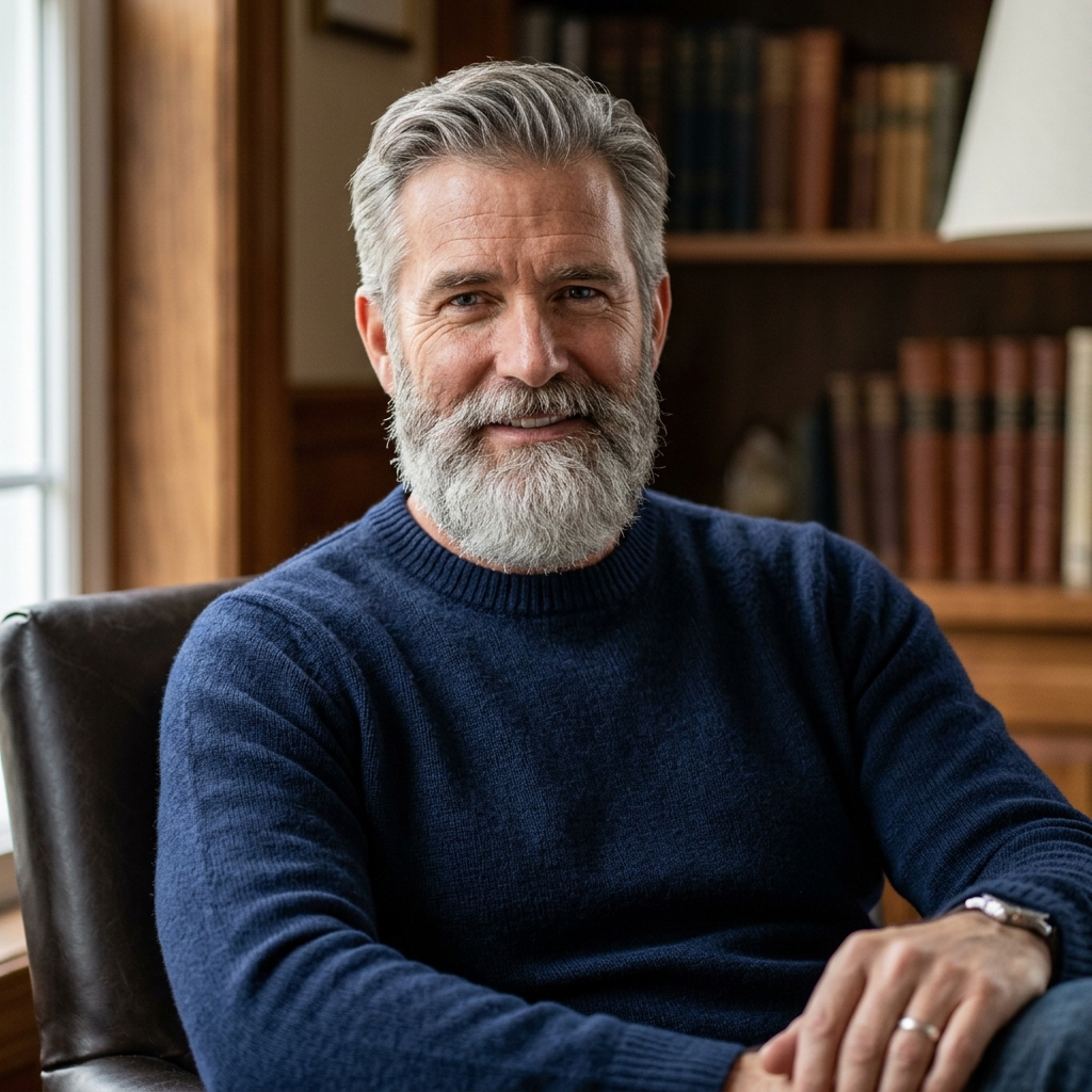 Barba Branca e Grisalha: O Guia do Silver Fox