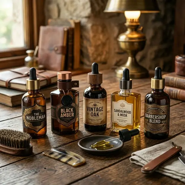Kit Balm e Óleo Hidratante Premium para Barba