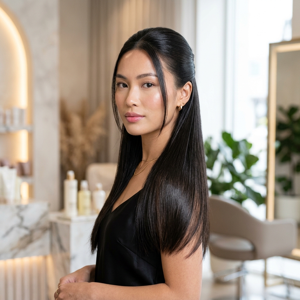 Penteado em Cabelo Liso: 5 Looks de Puro Luxo e Elegância