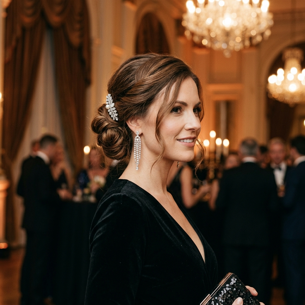 Penteados Elegantes: 5 Estilos Sofisticados para Festas e Eventos