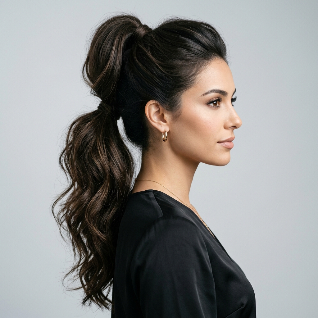 3. Penteado Francês (French Twist)